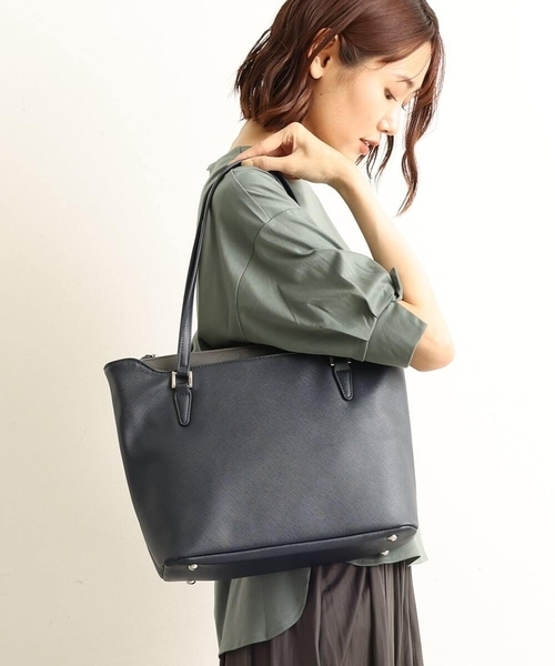 2way フェイクレザートートバッグ トートバッグ Michel Mk 2way Michel バッグ Klein エムケーミッシェルクラン