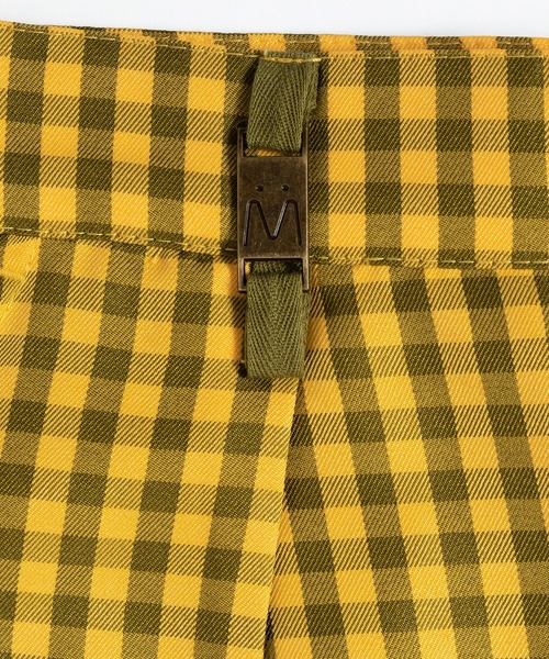 MUHET（ミュエータ）の「イニシャルプレートタックテーパードパンツ（スラックス・レディース・ブラウン/ブルー系その他/イエロー系その他・SMALL/MEDIUM/X-LARGE）」の22枚目の写真