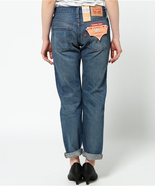 Levi's(リーバイス)の「501(R) CT カスタムテーパードジーンズ ダークインディゴブルー/12.5oz(デニムパンツ・レディース・ダークインディゴブルー・23inch/24inch/25inch/26inch/27inch)」の4枚目の写真