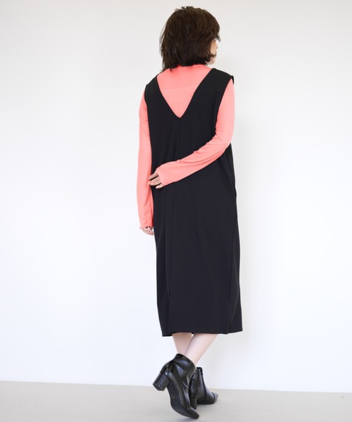 シアーハイネックプルオーバー