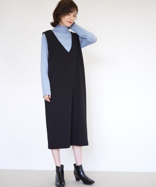 シアーハイネックプルオーバー