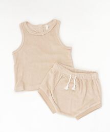 Quincy Mae（クインシーメイ）の「TERRY TANK + SHORT SET（タンクトップ）」