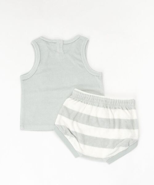 Quincy Mae TERRY TANK + SHORT SET | SKY STRIPE