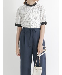 Te chichi TERRASSE | バイカラーブラウス(シャツ/ブラウス)