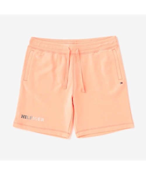 TOMMY HILFIGER（トミーヒルフィガー）の「コントラストステッチスウェットショートパンツ（スウェットパンツ・メンズ・ベージュ/ネイビー/ブルー/ピンク・SMALL/MEDIUM/LARGE/X-LARGE）」の5枚目の写真
