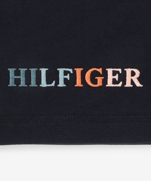 TOMMY HILFIGER（トミーヒルフィガー）の「コントラストステッチスウェットショートパンツ（スウェットパンツ・メンズ・ベージュ/ネイビー/ブルー/ピンク・SMALL/MEDIUM/LARGE/X-LARGE）」の8枚目の写真