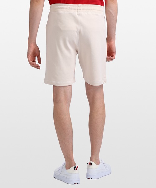 TOMMY HILFIGER（トミーヒルフィガー）の「コントラストステッチスウェットショートパンツ（スウェットパンツ・メンズ・ベージュ/ネイビー/ブルー/ピンク・SMALL/MEDIUM/LARGE/X-LARGE）」の12枚目の写真
