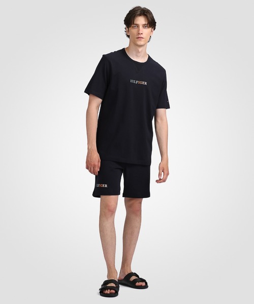 TOMMY HILFIGER（トミーヒルフィガー）の「コントラストステッチスウェットショートパンツ（スウェットパンツ・メンズ・ベージュ/ネイビー/ブルー/ピンク・SMALL/MEDIUM/LARGE/X-LARGE）」の17枚目の写真