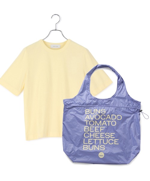 ADAM ET ROPE'（アダムエロペ）の「【サステナブル】バッグ×Tシャツ（T
