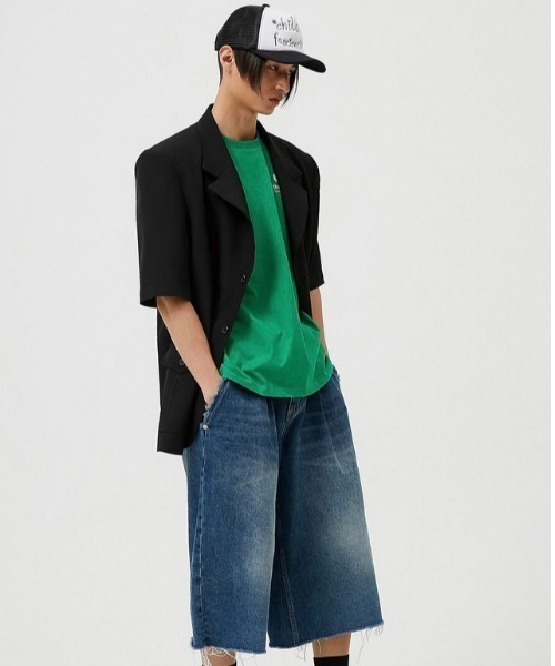 ESC STUDIO(イーエスシースタジオ)の「【ESC STUDIO/イーエスシースタジオ】childish fascination mesh cap/メッシュ キャップ ロゴキャップ 帽子 ストリート(キャップ・メンズ・ブラック/ブラウン・ONE SIZE)」の11枚目の写真