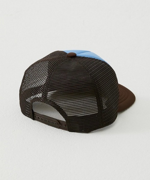 ESC STUDIO(イーエスシースタジオ)の「【ESC STUDIO/イーエスシースタジオ】childish fascination mesh cap/メッシュ キャップ ロゴキャップ 帽子 ストリート(キャップ・メンズ・ブラック/ブラウン・ONE SIZE)」の8枚目の写真