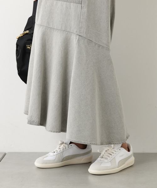 OUVRAGE CLASSE（ウヴラージュクラス）の「【オンライン限定】デニムワンピース（ワンピース・レディース・ブラック/グレー/ブルー・FREE）」の12枚目の写真