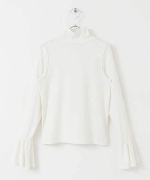 SENSE OF PLACE by URBAN RESEARCH（センスオブプレイスバイアーバンリサーチ）の「フレアスリーブカットソー（Tシャツ/カットソー・レディース・アイボリー/マスタード/ブラック・ONE）」の16枚目の写真