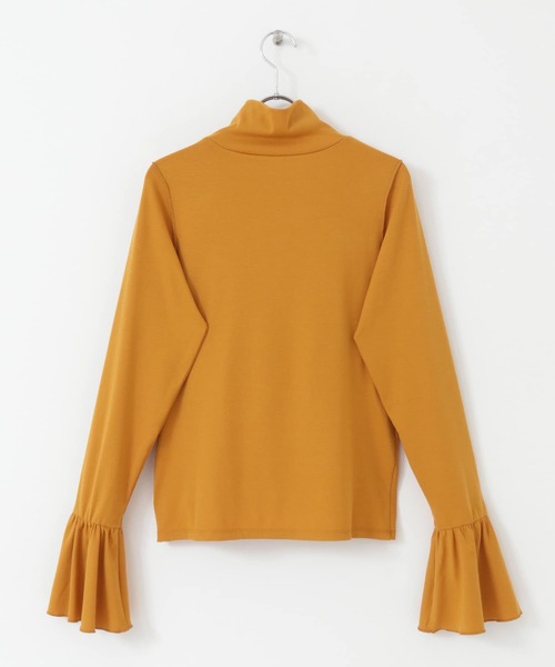 SENSE OF PLACE by URBAN RESEARCH（センスオブプレイスバイアーバンリサーチ）の「フレアスリーブカットソー（Tシャツ/カットソー・レディース・アイボリー/マスタード/ブラック・ONE）」の8枚目の写真