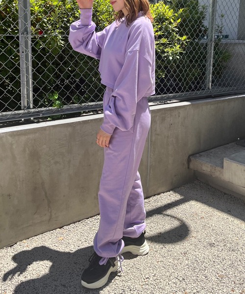 OLIVE des OLIVE（オリーブデオリーブ）の「スウェットパンツ（スウェットパンツ・レディース・ブラック/パープル/ピンク・FREE）」の13枚目の写真