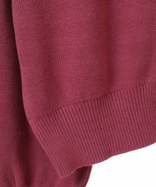 31 Sons de mode(トランテアン ソン ドゥ モード)の「ビジューパールコンビクロップドカーディガン(カーディガン/ボレロ・レディース・ブラック/オフホワイト/ピンク・36)」の19枚目の写真