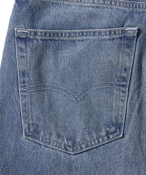 Levi's（リーバイス）の「Levi's/リーバイス SILVERTAB ストレートデニム（デニムパンツ・メンズ・ブルー/ダークインディゴブルー/グレー/インディゴブルー/ライトインディゴブルー・26inch/W30 L32/W34 L32/W36 L32/W29 L32/W28 L32/W32 L32/W33 L32/27inch/W31 L32/29inch/28inch/27/30/26/30/30inch/34inch/36inch/32inch）」の14枚目の写真
