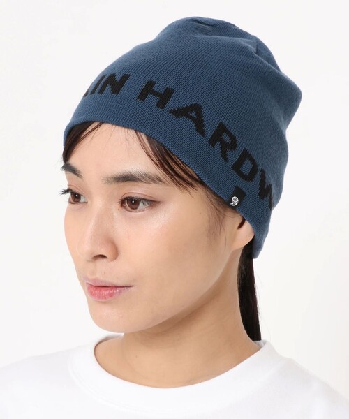 MOUNTAIN HARDWEAR(マウンテンハードウェアー)の「【Mountain Hardwear】イコノカラービーニー(ニットキャップ/ビーニー・メンズ・ネイビー/ブラウン/グレー/ライトグリーン・ONE SIZE)」の1枚目の写真