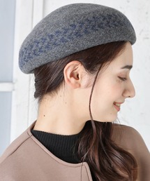 QUEENHEAD | アイビーバスクベレー帽(ハンチング/ベレー帽)