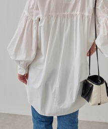 BEARDSLEY | タイプライターギャザーシャツ(シャツ/ブラウス)