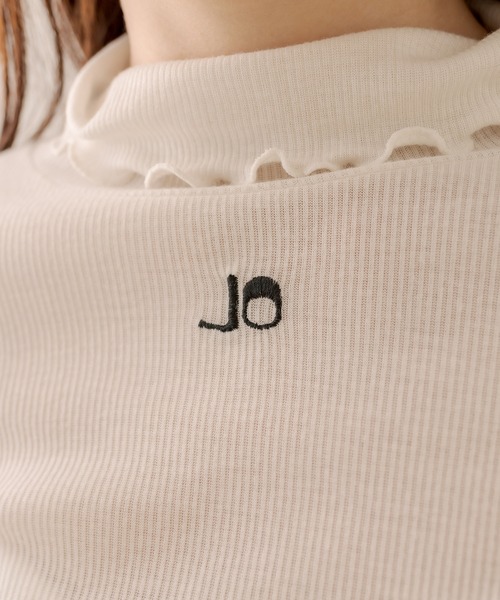 OLIVE des OLIVE(オリーブデオリーブ)の「リブタートルインナー(Tシャツ/カットソー・レディース・ブラック/オフホワイト・FREE)」の20枚目の写真