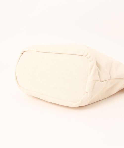 IAMUSE（アイアミューズ）の「PUパイピングキャンバスハンドバッグ S0780【IAMUSE】（ハンドバッグ・レディース・ブラック/ベージュ・FREE）」の18枚目の写真