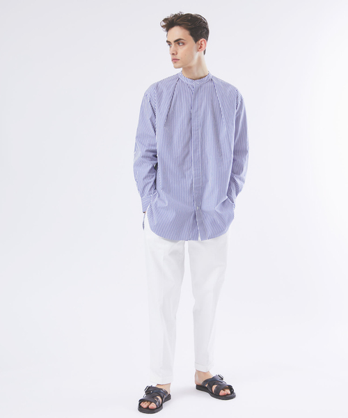 DESIGNWORKS(デザインワークス)の「リバーストレッチテーパードパンツ(チノパンツ・メンズ・ホワイト/ブラック/グレー・44/46/48/50)」の15枚目の写真