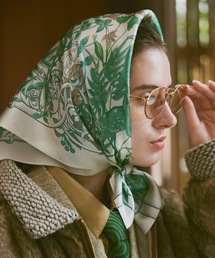 soerte | Graphic silk scarf/グラフィックシルクスカーフ(バンダナ/スカーフ)