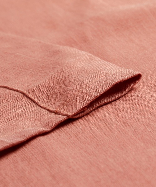 Jubilee（ジュビリー）の「のれん 洗いざらし天然リネン100% ストーンウォッシュ（インテリア雑貨・レディース・スカイブルー/グレイッシュベージュ/グレー/ブルー/ナチュラル/ローズ/マスタード・150cm）」の9枚目の写真