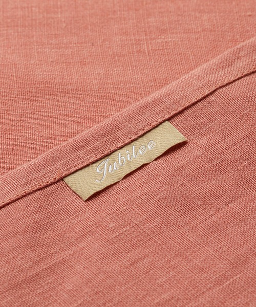 Jubilee（ジュビリー）の「のれん 洗いざらし天然リネン100% ストーンウォッシュ（インテリア雑貨・レディース・スカイブルー/グレイッシュベージュ/グレー/ブルー/ナチュラル/ローズ/マスタード・150cm）」の10枚目の写真