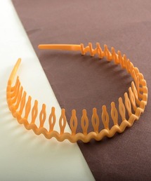 TONE SELECT GOODS（トーンセレクトグッズ）の「【float】マットカラー ギザギザ コームカチューシャ【12色展開】（カチューシャ）」