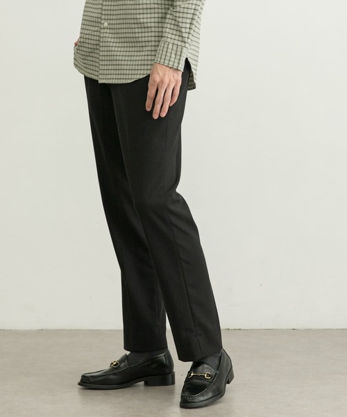 URBAN RESEARCH（アーバンリサーチ）の「TR両面起毛テーパードパンツ（その他パンツ・メンズ・チャコールグレー/ブラック/ブルー系その他・MEDIUM/LARGE）」の7枚目の写真