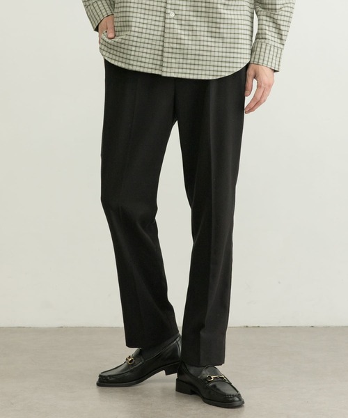 URBAN RESEARCH（アーバンリサーチ）の「TR両面起毛テーパードパンツ（その他パンツ・メンズ・チャコールグレー/ブラック/ブルー系その他・MEDIUM/LARGE）」の8枚目の写真