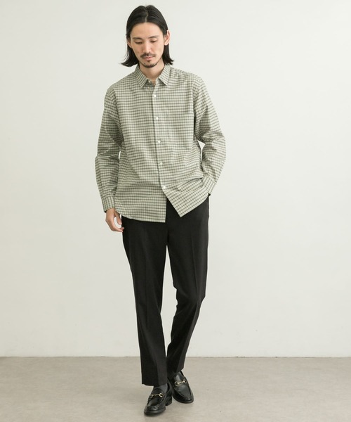 URBAN RESEARCH（アーバンリサーチ）の「TR両面起毛テーパードパンツ（その他パンツ・メンズ・チャコールグレー/ブラック/ブルー系その他・MEDIUM/LARGE）」の9枚目の写真