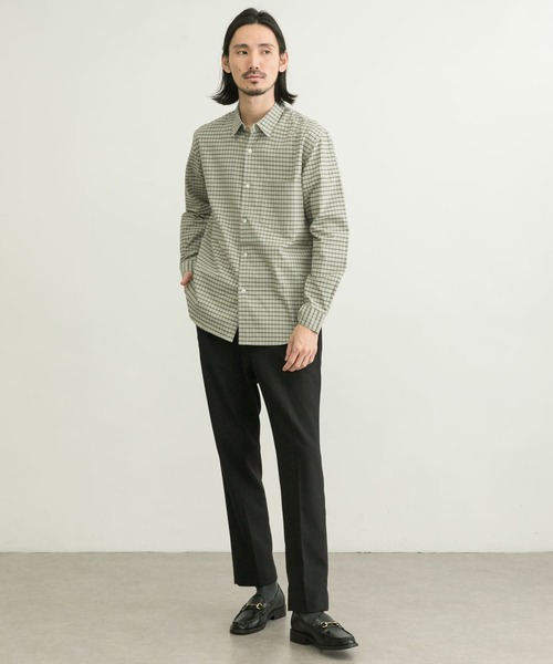 URBAN RESEARCH（アーバンリサーチ）の「TR両面起毛テーパードパンツ（その他パンツ・メンズ・チャコールグレー/ブラック/ブルー系その他・MEDIUM/LARGE）」の10枚目の写真