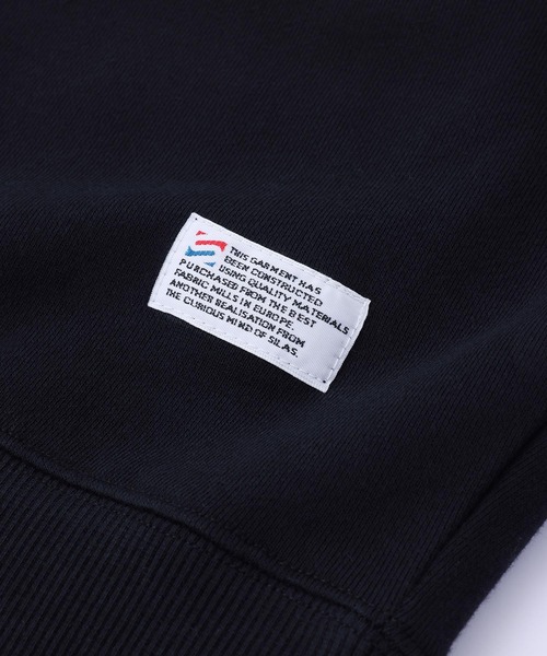 SILAS(サイラス)の「BASIC LOGO SWEAT TOP(スウェット・メンズ・オフホワイト/アッシュ/ライトブルー/ブラック/ライトグリーン/ネイビー・M/L/XL)」の16枚目の写真