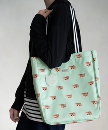 PAUL&JOE（ポールアンドジョー）の「PAUL & JOE ACCESSOIRES (ポール＆ジョーアクセソワ) たて型トートバッグ ヌネット総柄 PJA-B835 ポールアンドジョー（トートバッグ）」
