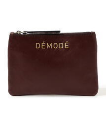 DEMODE レザー クラッチバッグ