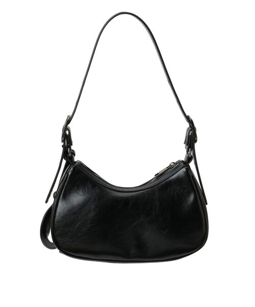 EMODA(エモダ)の「ハーフムーンショルダーバッグ(ハンドバッグ・レディース・ブラック/ピンク/シルバー・FREE)」の18枚目の写真