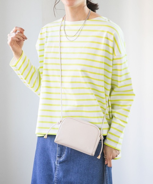 LEPSIM(レプシィム)の「スクエアミニショルダーバッグ 176624(ショルダーバッグ・レディース・アイボリー/パイソン/ブラック・ONE SIZE)」の2枚目の写真