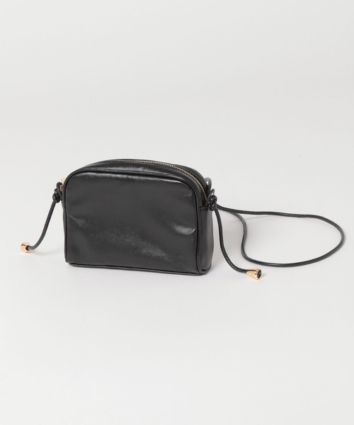 LEPSIM(レプシィム)の「スクエアミニショルダーバッグ 176624(ショルダーバッグ・レディース・アイボリー/パイソン/ブラック・ONE SIZE)」の8枚目の写真