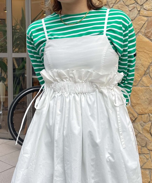 archives（アルシーヴ）の「【Limited item】MULTI WAY CAMISOLE ONE-PIECE（ワンピース・レディース・カーキ/ブラック/オフホワイト/アイボリー・MEDIUM）」の18枚目の写真