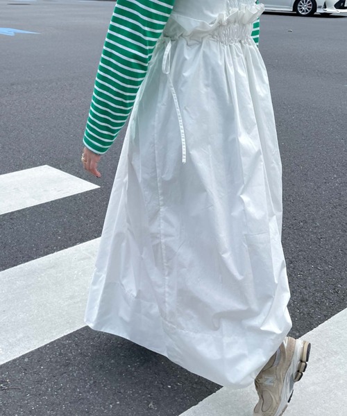 archives（アルシーヴ）の「【Limited item】MULTI WAY CAMISOLE ONE-PIECE（ワンピース・レディース・カーキ/ブラック/オフホワイト/アイボリー・MEDIUM）」の10枚目の写真