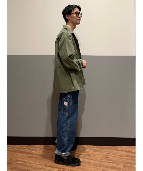 BACK NUMBER（バックナンバー）の「【BACK NUMBER】ミリタリーシャツ（シャツ/ブラウス・メンズ・ブラック/オフホワイト/オリーブ・M/L/XL）」の20枚目の写真