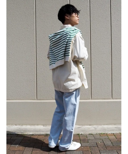 BACK NUMBER（バックナンバー）の「【BACK NUMBER】ミリタリーシャツ（シャツ/ブラウス・メンズ・ブラック/オフホワイト/オリーブ・M/L/XL）」の11枚目の写真