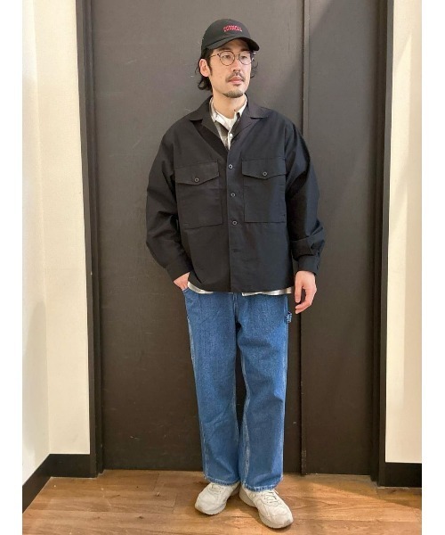 BACK NUMBER（バックナンバー）の「【BACK NUMBER】ミリタリーシャツ（シャツ/ブラウス・メンズ・ブラック/オフホワイト/オリーブ・M/L/XL）」の12枚目の写真