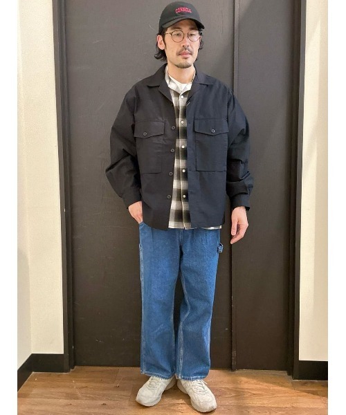 BACK NUMBER（バックナンバー）の「【BACK NUMBER】ミリタリーシャツ（シャツ/ブラウス・メンズ・ブラック/オフホワイト/オリーブ・M/L/XL）」の15枚目の写真