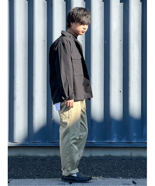 BACK NUMBER（バックナンバー）の「【BACK NUMBER】ミリタリーシャツ（シャツ/ブラウス・メンズ・ブラック/オフホワイト/オリーブ・M/L/XL）」の17枚目の写真