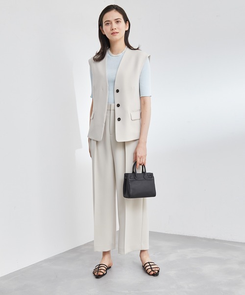 ROPE'（ロペ）の「ナローストラップフラットサンダル（サンダル・レディース・ブラック/オフホワイト・36.5/37.5/35.5）」の13枚目の写真