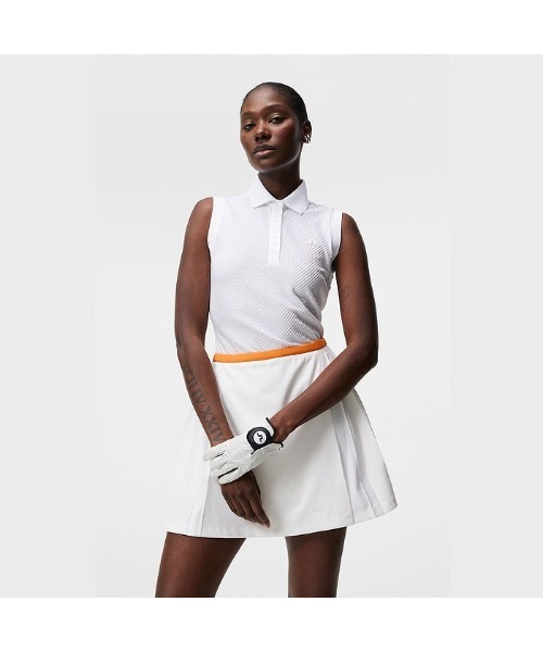 J.LINDEBERG ノースリーブ J.LINDEBERG/GOLF】シリコンブリッジ